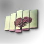 Wallity Cuadro Decorativo en Lienzo de 5 Piezas 5PUC-067 Multicolor